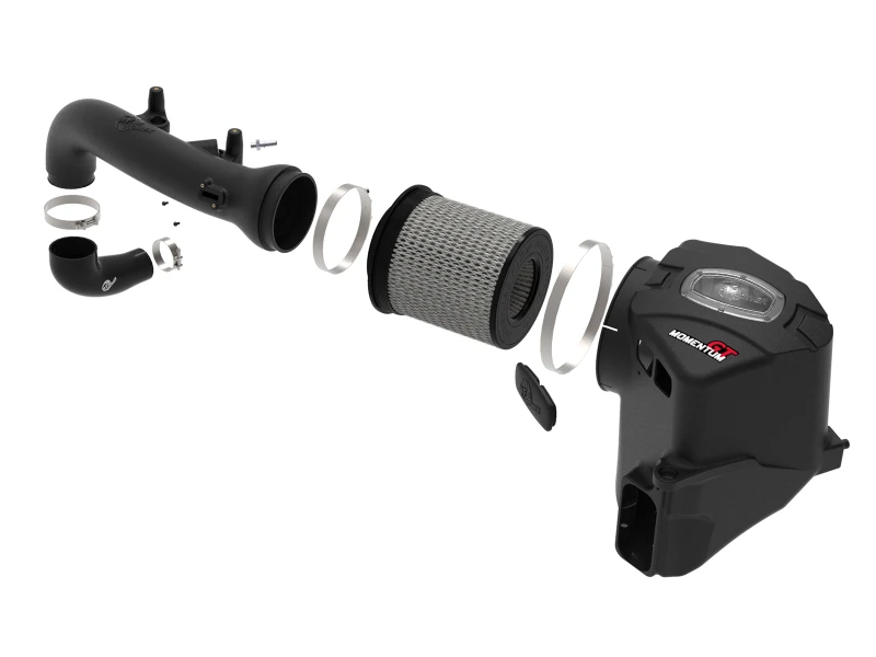aFe Momentum GT Pro DRY S Kaltluft-Ansaugsystem 19-20 GM Silverado/Sierra 1500 2.7L 4 Zylinder