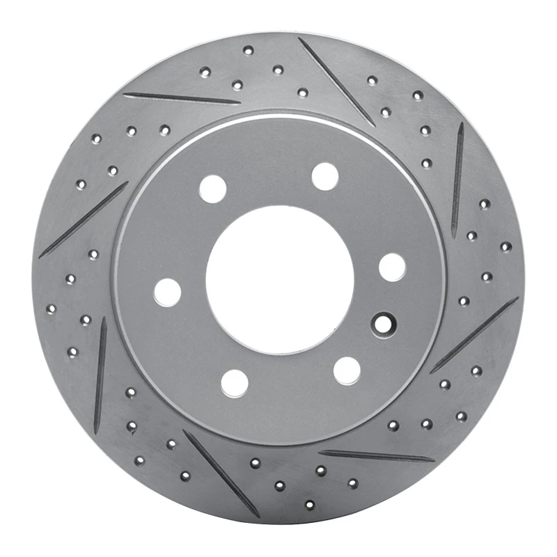DFC 06-18 Dodge Sprinter 3500 Rear Right Drilled & Slotted Geoperformance Rotor