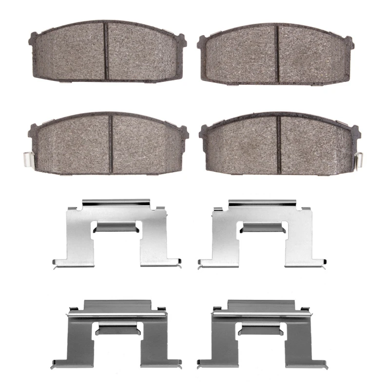 DFC 86-86 Nissan Stanza Front 5000 Advanced Semi Metallic Brake Pads and Hardware Kit