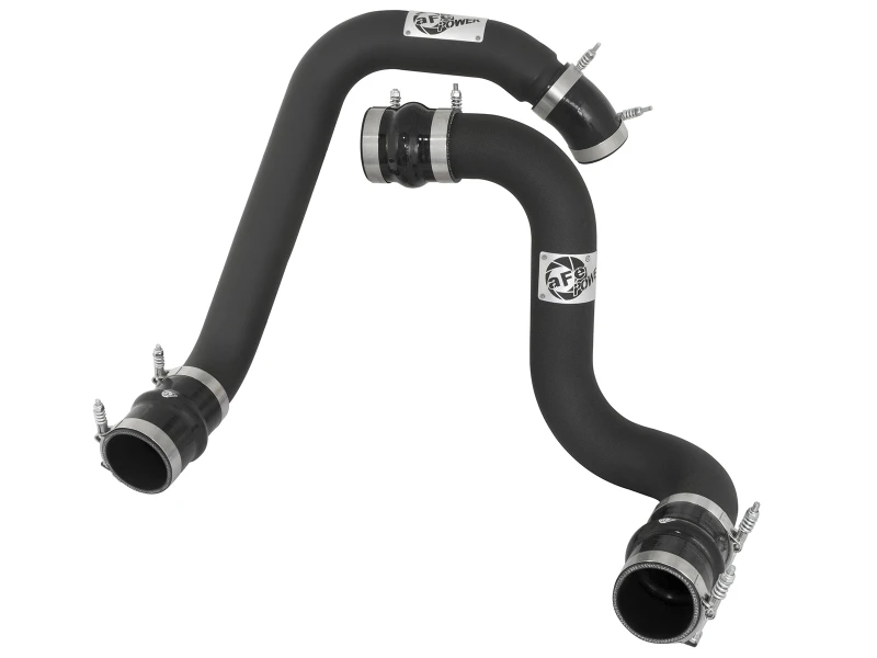 aFe Bladerunner 3 Zoll Intercooler Heiß- und Kaltseite-Rohre für 03-07 Ford Diesel Trucks V8-6.0L (td)
