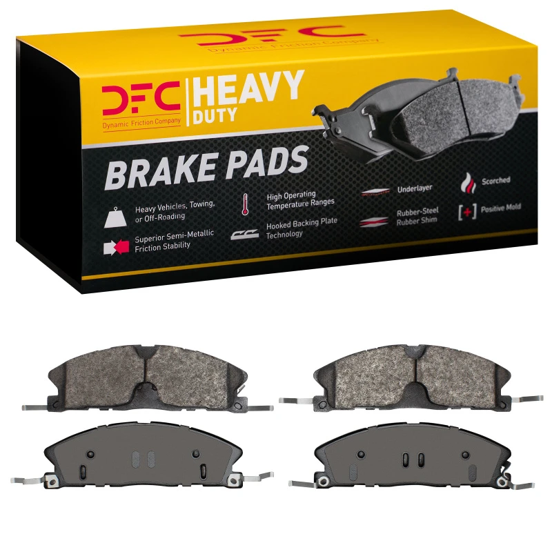 DFC 13-19 Ford Taurus SHO Front Heavy Duty Pads - Semi Metallic