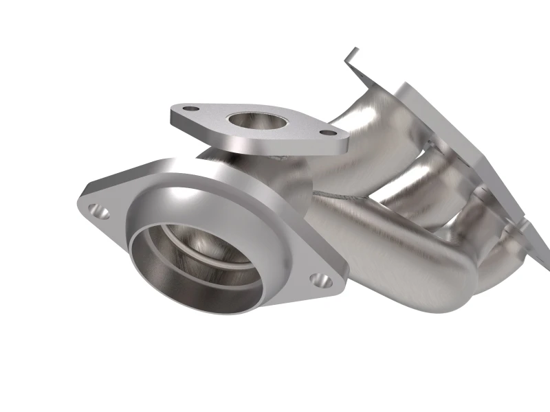 aFe Power Twisted Steel 304SS Shorty Header 19-21 Ram 2500/3500 V8-6.4L (Deutsch: aFe Power Twisted Steel 304SS Kurzstück Header 19-21 Ram 2500/3500 V8-6.4L)