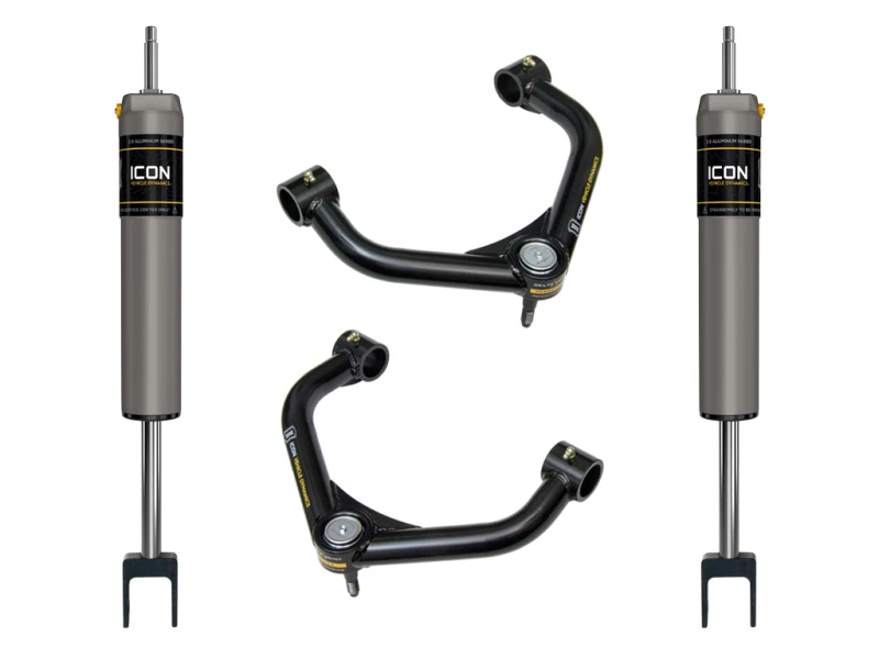 ICON 11-19 GM HD 0-1 Zoll 2,5 IR Stoßdämpfer-System mit oberem Lenkhebel