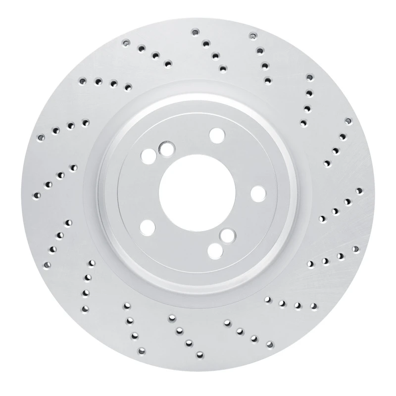 DFC 06-10 BMW M6 Right Rear Drilled GeoSPEC Coated Rotor