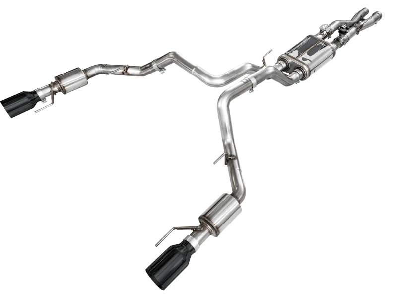 AWE Gen 3 Raptor R SwitchPath Exhaust - Diamond Black Tips