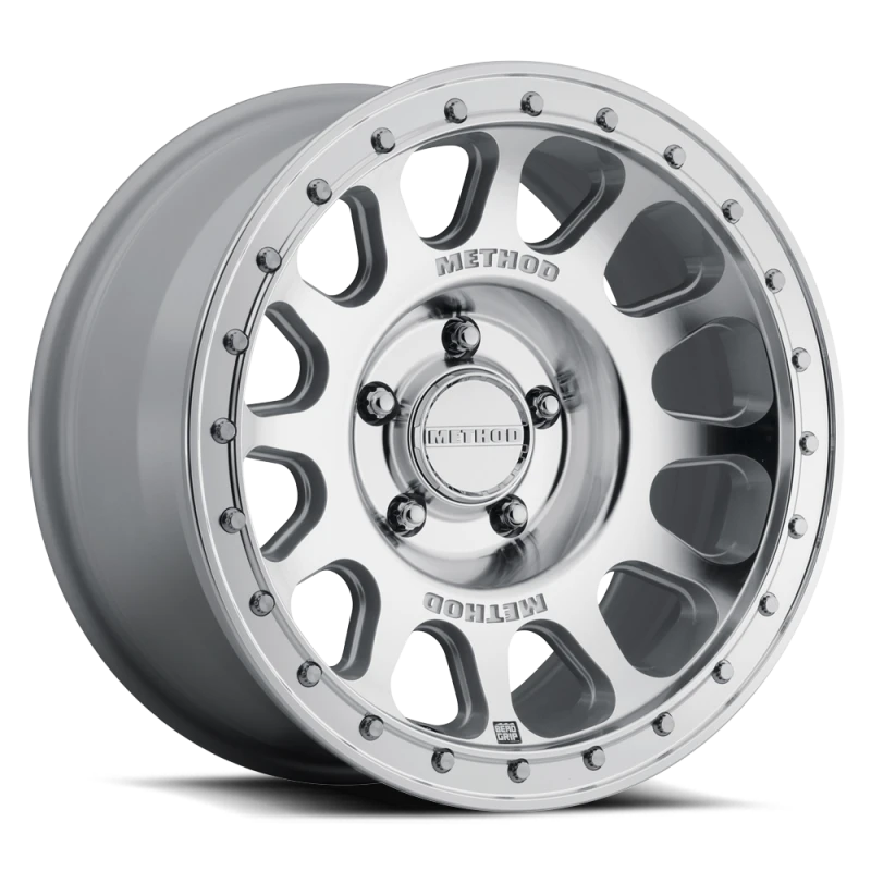 Method MR709 HD Bead Grip 17x 8.5in / ET0 / 5x5 BP / 71.5mm Bore - Machined Wheel