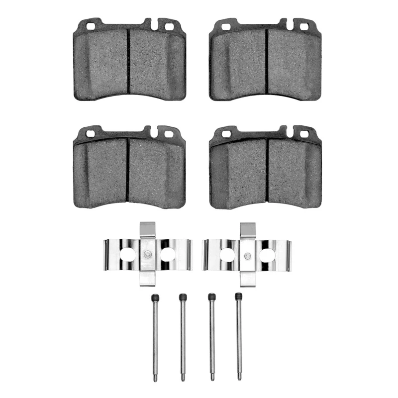 DFC 90-02 Mercedes-Benz 300SL Front 5000 Advanced Low Metallic Brake Pads and Hardware Kit