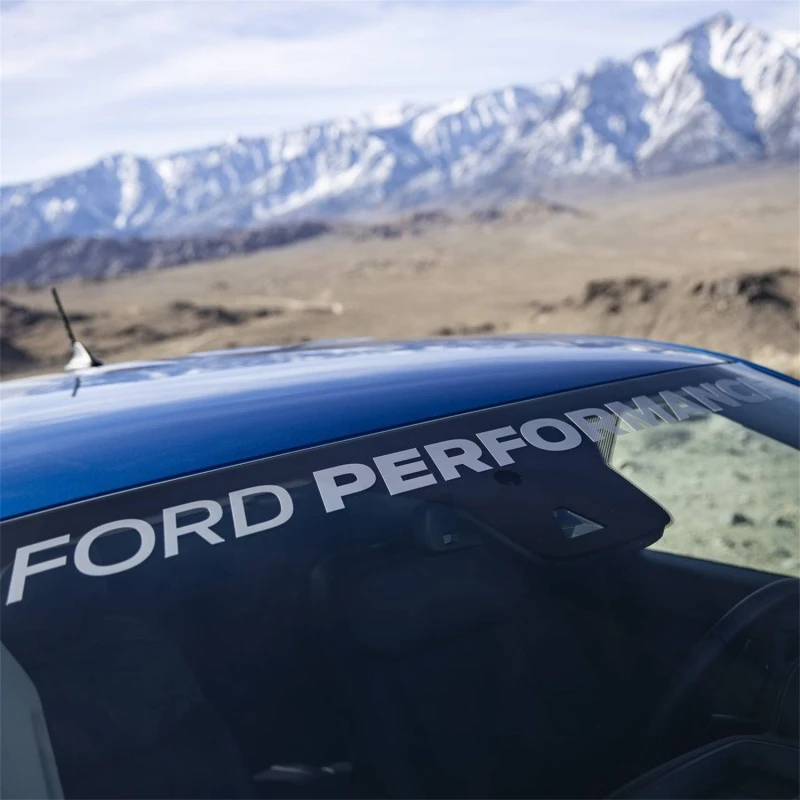 Ford Racing Ford Performance Ranger Windschutzscheibenbanner - Silber