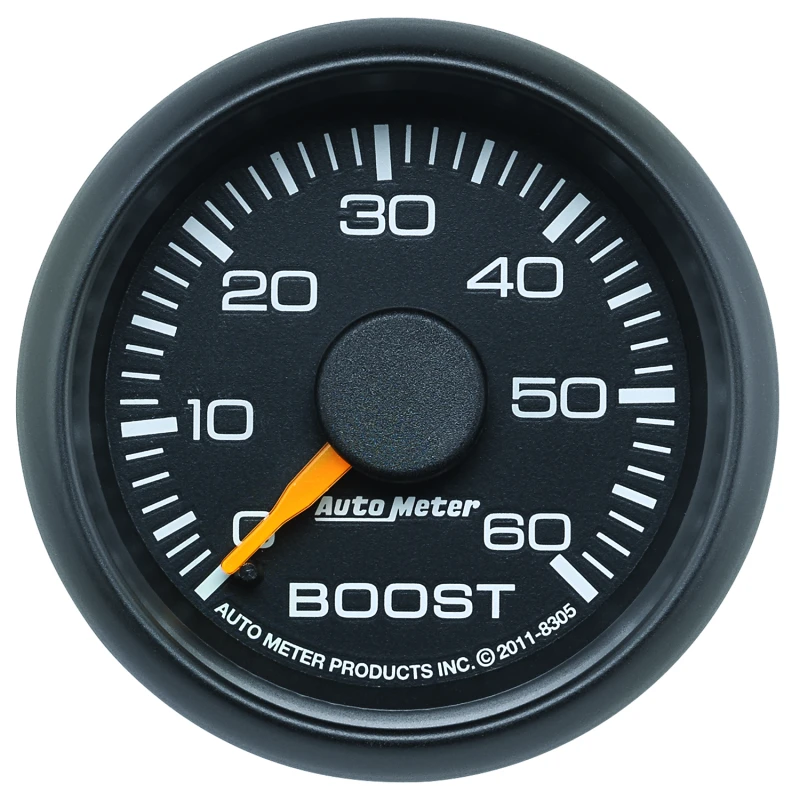 Autometer Factory Match 52.4mm Mechanical 0-60 PSI Boost Gauge