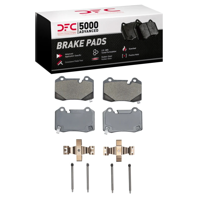 DFC 22-25 Cadillac CT5 Rear 5000 Advanced Low Metallic Brake Pads and Hardware Kit