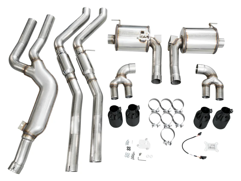 AWE Tuning 22-26 BMW M240i (G42) Touring Edition Exhaust - Diamond Black Tips