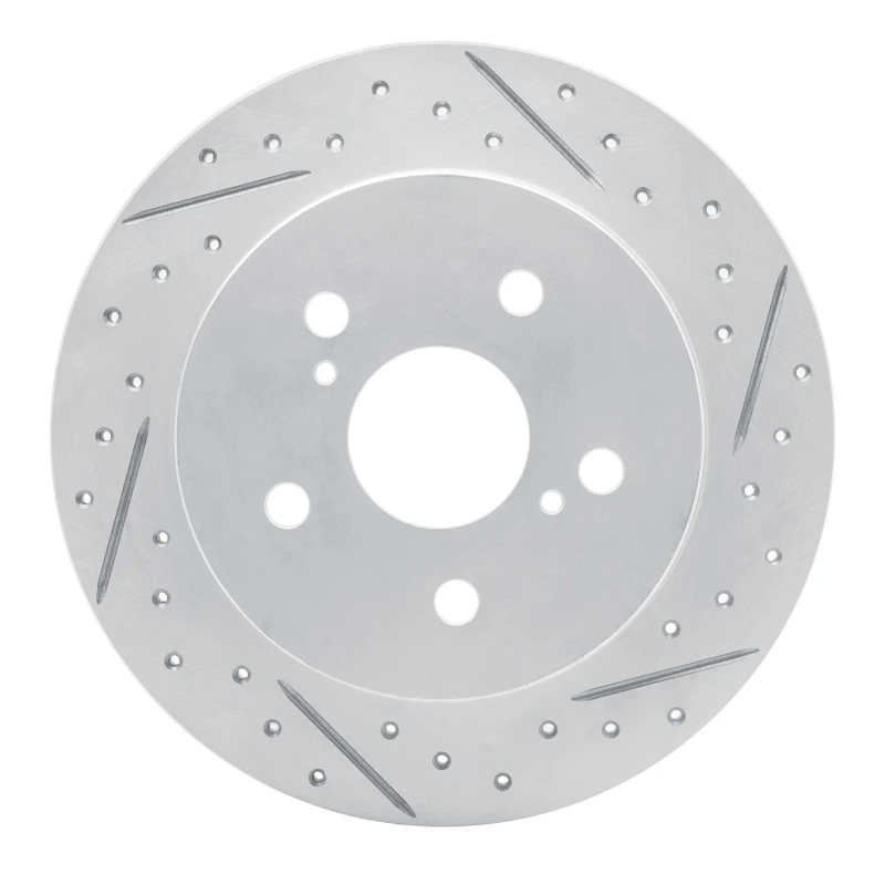 DFC 15-26 Lexus Es350 Rear Right Drilled & Slotted Geoperformance Rotor