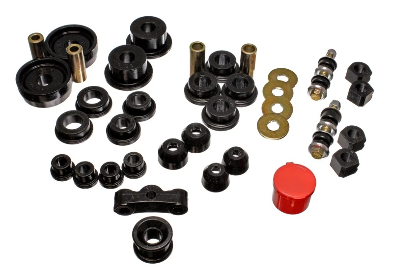 Energy Suspension 84-87 Honda Civic/CRX Schwarzes Hyper-Flex Master Bushing Set