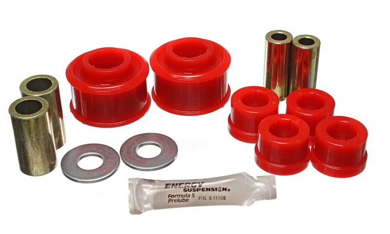 Energy Suspension Rote Vorderachse Steuerlenkerbüchse für Subaru Crosstrek/Forester/Impreza/Legacy/WRX