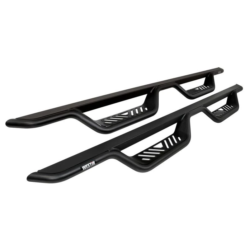 Westin 15-26/17-26 Ford F-150/F-250/F-350/F-450 SuperCab Outlaw Drop Nerf Step Bars Tex Black
