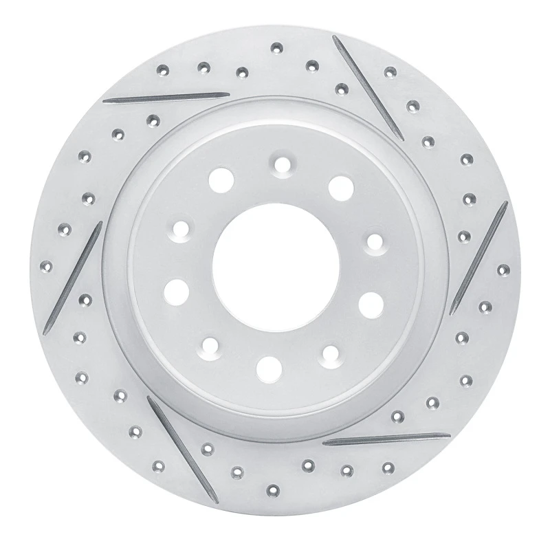 DFC 16-25 Buick Regal Sportback Rear Right Drilled & Slotted Geoperformance Rotor