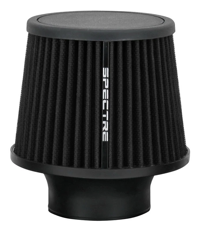 Spectre Konischer Luftfilter 3 Zoll Flansch-ID / 6 Zoll Basis-OD / 6,5 Zoll Höhe - Schwarz