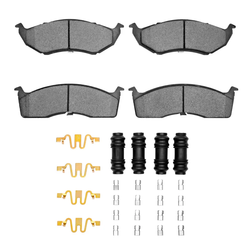 DFC 98-04 Chrysler LHS Front 5000 Advanced Ceramic Brake Pads and Hardware Kit