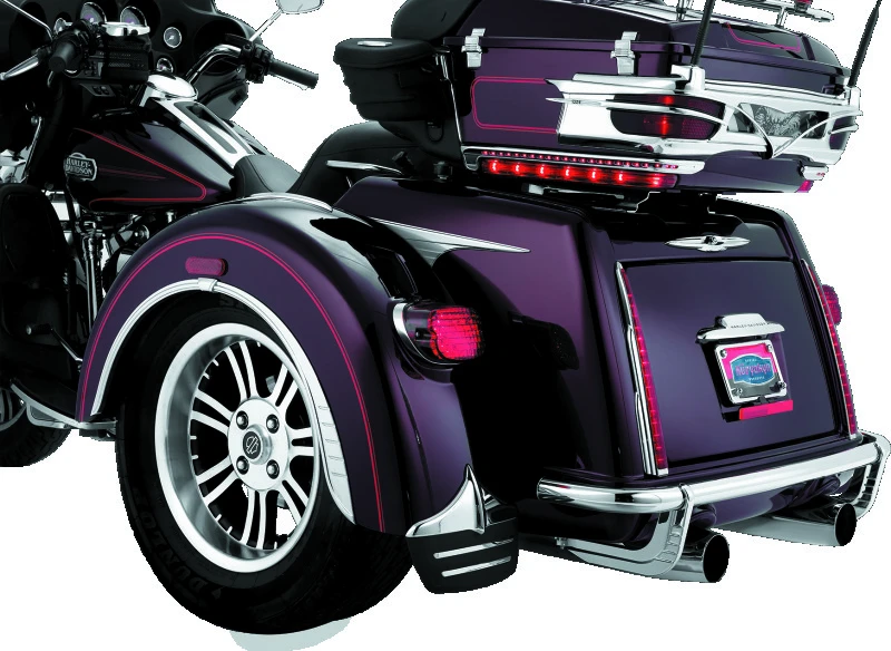 Kuryakyn Rear Bumper Accents For Trikes Chrome
