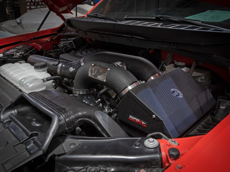 aFe Rapid Induction Pro 5R Kaltluft-Ansaugsystem 21-22 Ford F-150 Raptor V6-3.5L (tt)