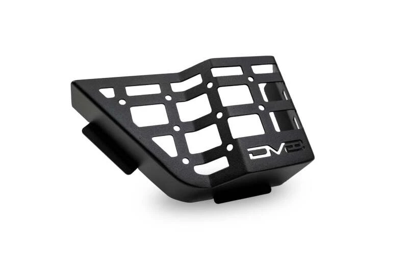 DV8 Offroad 11-18 Jeep Wrangler JK 4 Door Only Rear Door Pocket Molle Panels - Black