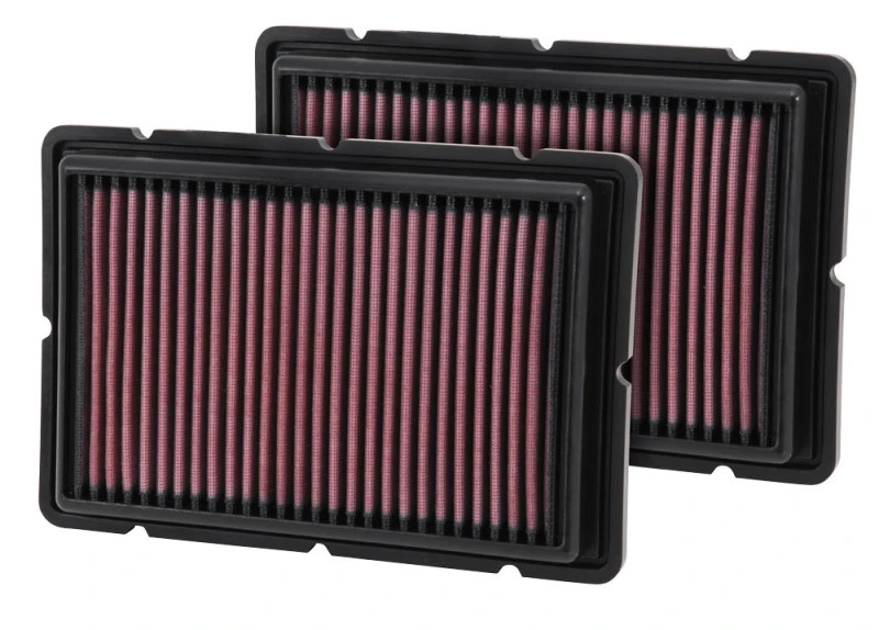 K&N Ersatzluftfilter 05-09 Ferrari F360 11,125 cm Außenlänge x 7,625 cm Außenbreite x 1,313 cm H