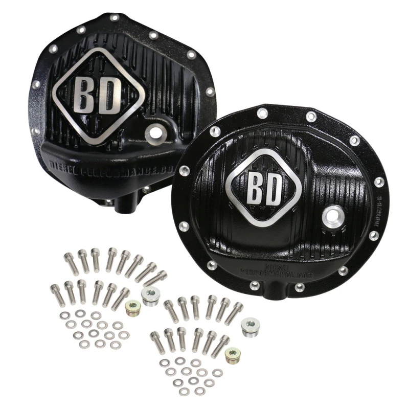 BD Diesel Differential Cover Pack Front & Rear für 2014–2018 Ram 2500 / 2013–2018 Ram 3500