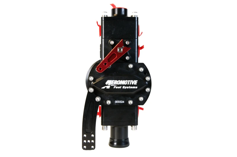 Aeromotive System Pump 16.5gpm Shut Off Valve 2x 08AN Blocks 1.25in Inlet 10AN Outlet.775 Gear Set
