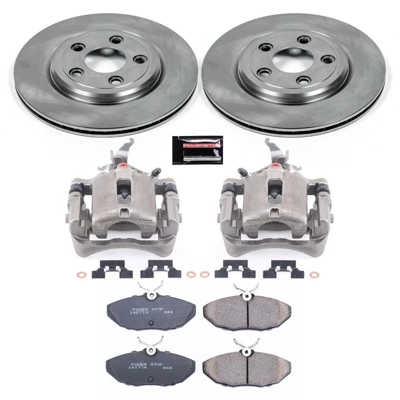 powerstop_KCOE3141-6794546517212 Power Stop 03-05 Jaguar S-Type Rear Autospecialty Brake Kit w/Calipers