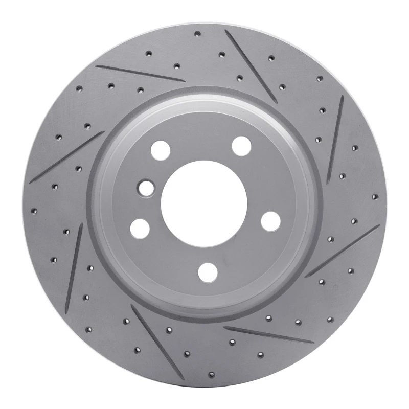 DFC 12-20 BMW 428I Gran Coupe Rear Right Drilled & Slotted Geoperformance Rotor
