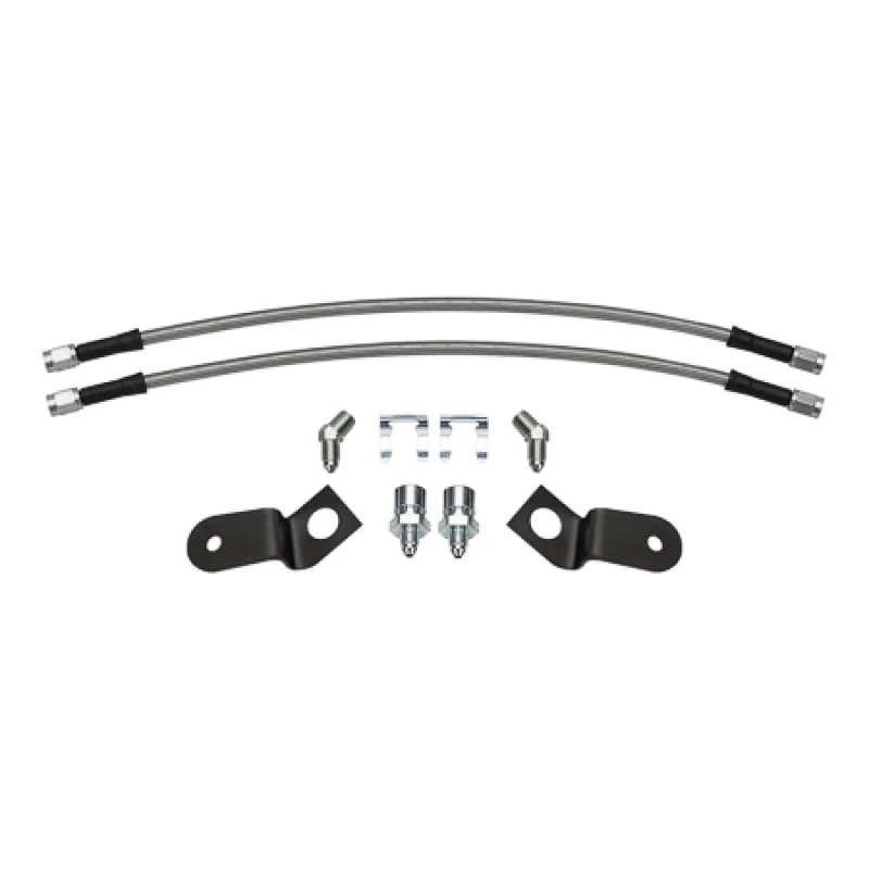 Wilwood Braided Stainless Steel Flexline Hose Kit for 13-18 RAM 1500 4WD