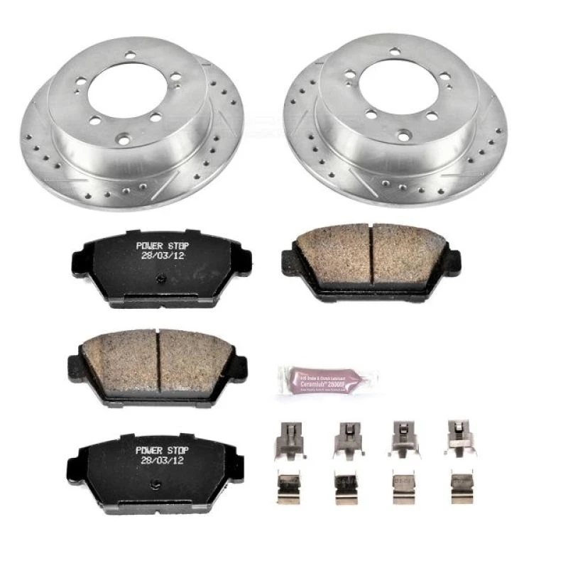 powerstop_K684-679452c4b1a8e Power Stop 90-94 Eagle Talon Rear Z23 Evolution Sport Brake Kit