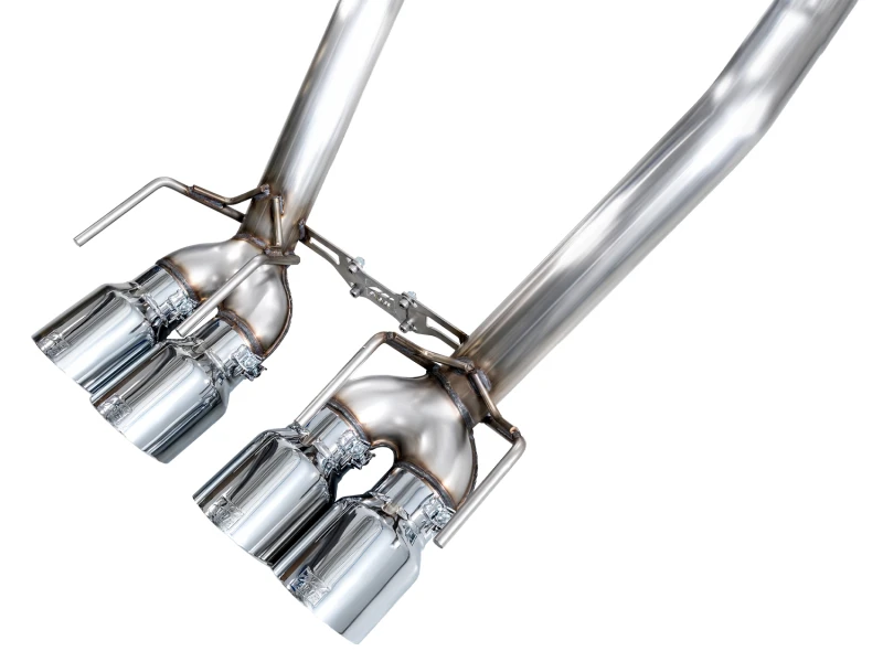 AWE Tuning 09-13 Chevrolet Corvette 6.2L Track Edition Axle-back Exhaust w/ Chrome Silver Tips