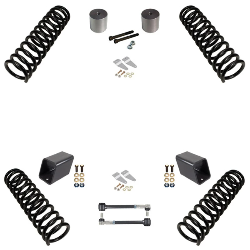 Synergy 07-18 Jeep Wrangler JK 2 DR 2.0in Lift Starter Kit RHD Compatible
