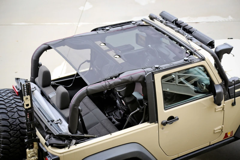 Rugged Ridge Eclipse Sonnenschutz Voll 2-Türer 07-18 Jeep Wrangler JK