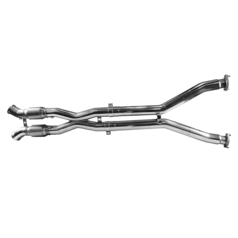 Kooks 97-04 Chevy Corvette 3 Zoll x 3 Zoll grüne Katze SS X-Pipe Kooks HDR erforderlich