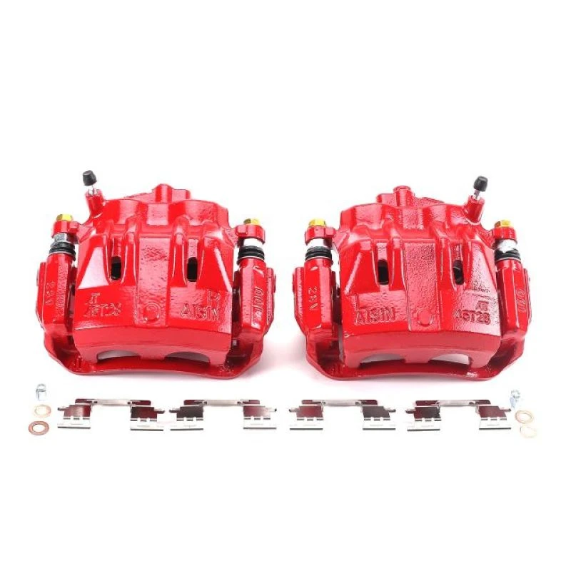 powerstop_S2830-679457c70a631 Power Stop 02-03 Lexus ES300 Front Red Calipers w/Brackets - Pair