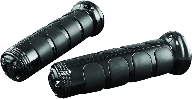 Kuryakyn ISO-Grips With OEM Heated Grip for 06-20 Honda GL1800 Black