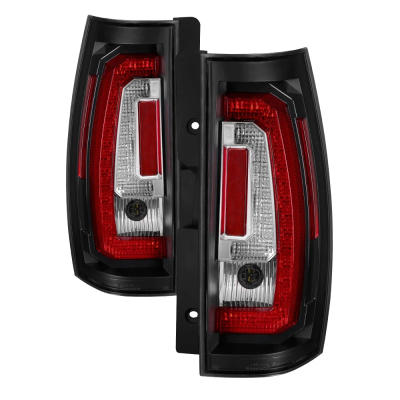 spyder_5083418-6797170e7ebb9 Spyder Chevy Suburban/Tahoe 07-14 V2 - Light Bar LED Tail Lights - Black ALT-YD-CSUB07V2-LED-BK