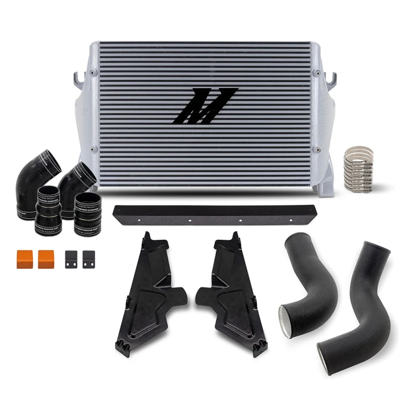 Mishimoto 2019+ Ram 6.7L Cummins Intercooler-Kit / SL-Kühler - WBK-Rohre