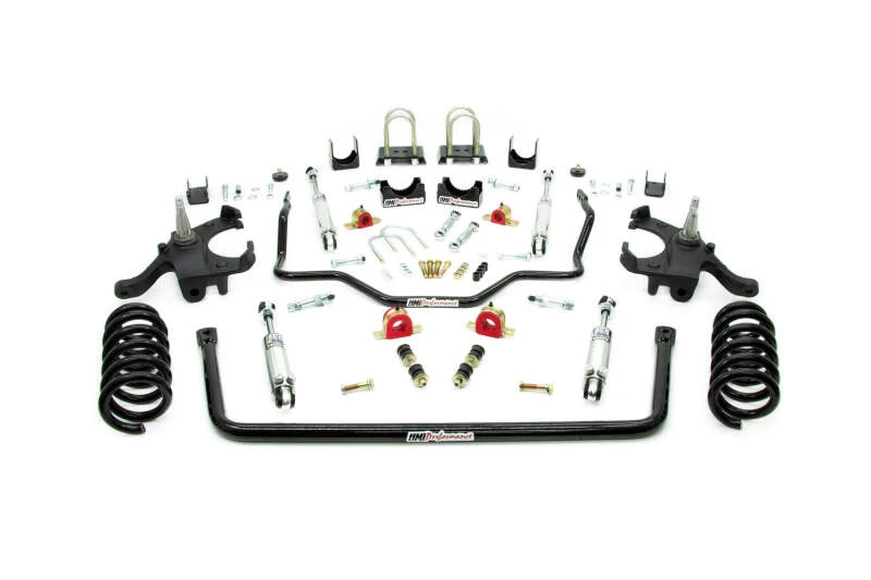 UMI Performance 73-87 GM C10 Handling and Lowering Kit Stage 2.5 4.5in F/6in R Viking Shocks - Black