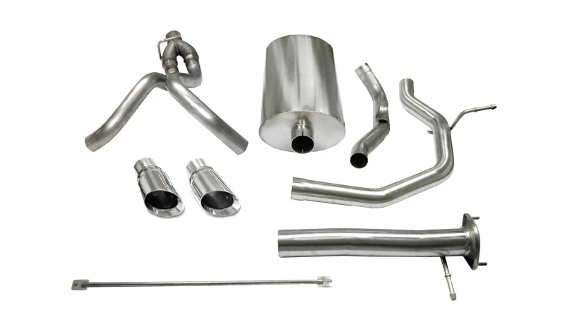 Corsa 2005-2006 Chevrolet SSR 5.3L V8 Poliertes Sport-Kat-Back-Auspuffsystem