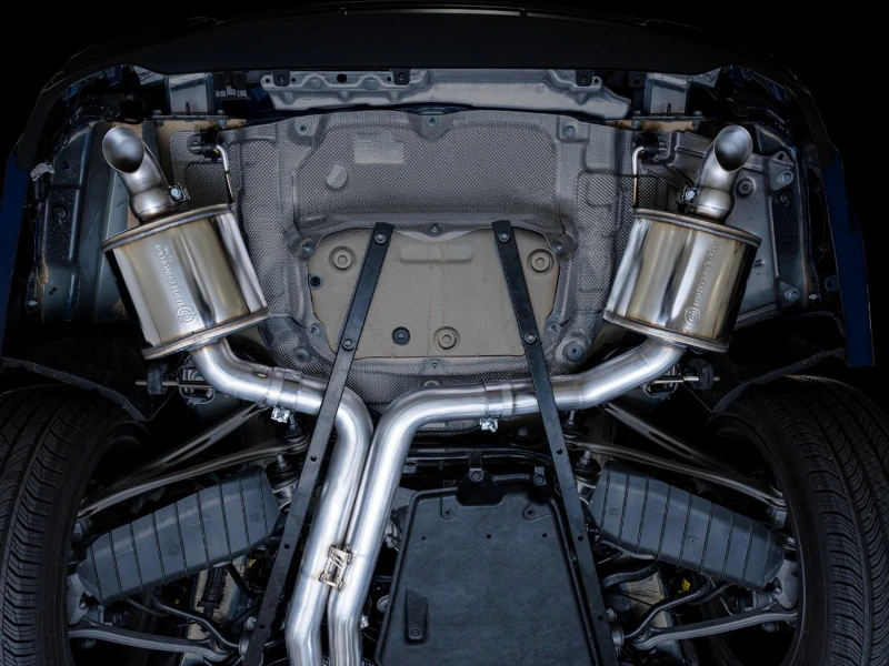AWE Audi 2019-2023 C8 A6/A7 3.0T Touring Edition Kat-Endschalldämpfer- Turn Downs