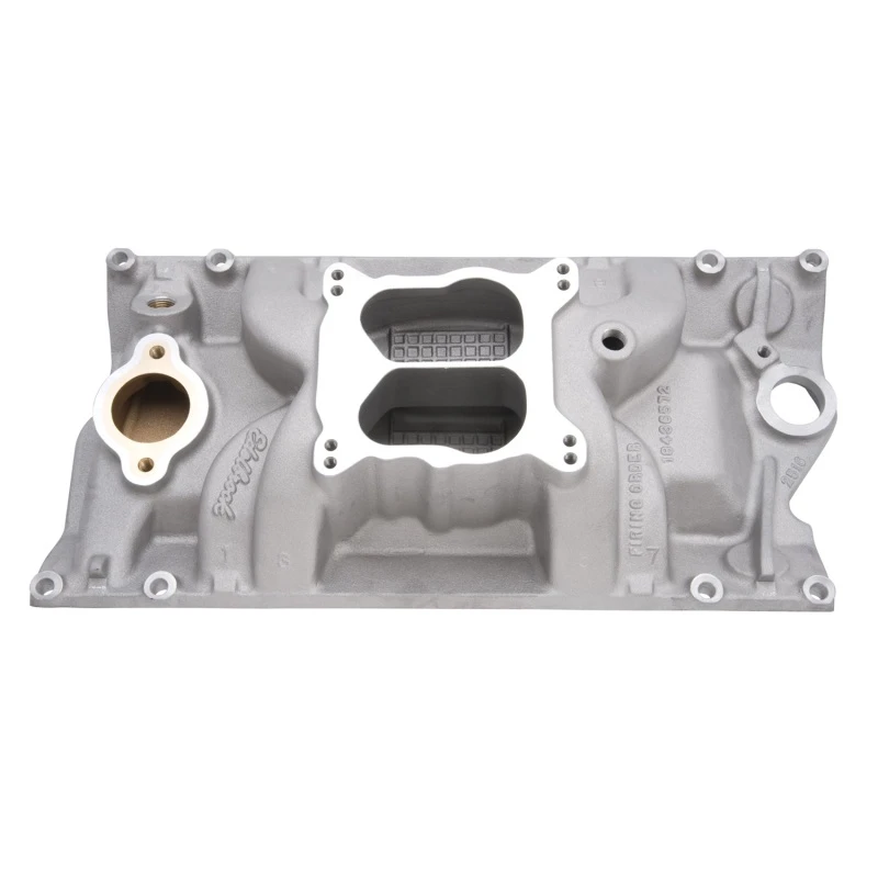Edelbrock-Ansaugkrümmer SBC Performer RPM Vortec Marine As-Cast