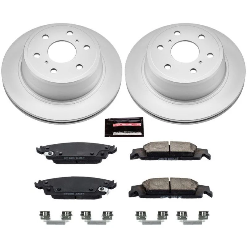 powerstop_CRK6562-67945a8072472 Power Stop 15-19 Cadillac Escalade Rear Z17 Evolution Geomet Coated Brake Kit