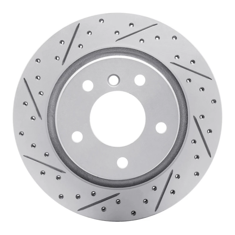 DFC 99-06 BMW 328I Rear Left Drilled & Slotted Geoperformance Rotor