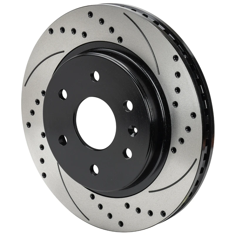Wilwood 13.38x 1.25 - 6x5.50 0.68 Offset SRP Black LH Rotor