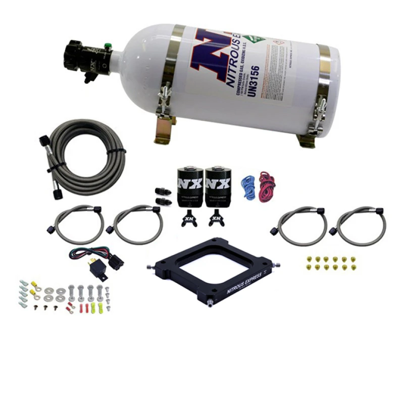 Nitrous Express 4500 Assassin Plate System Pro Power Alcohol for 100-500HP (10lb Bottle)