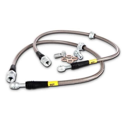 StopTech 08-10 Mitsubishi Lancer Stainless Steel Front Brake Lines