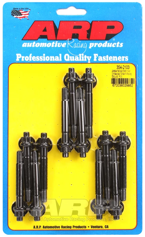 ARP Einlasskrümmerschrauben-Kit für Ford 289/302/351W